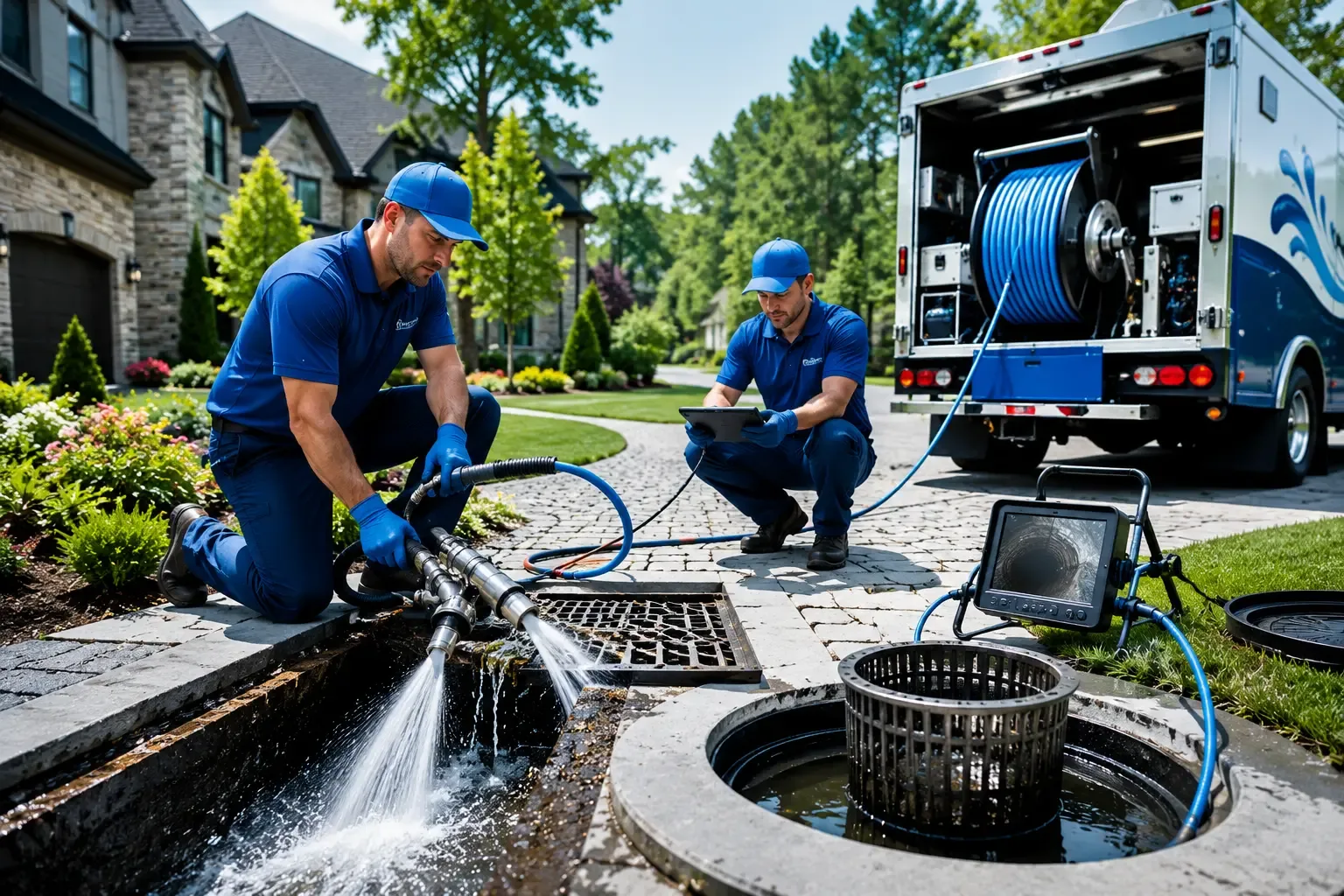 Local outdoor drain cleaning professionals in East Calais, VT